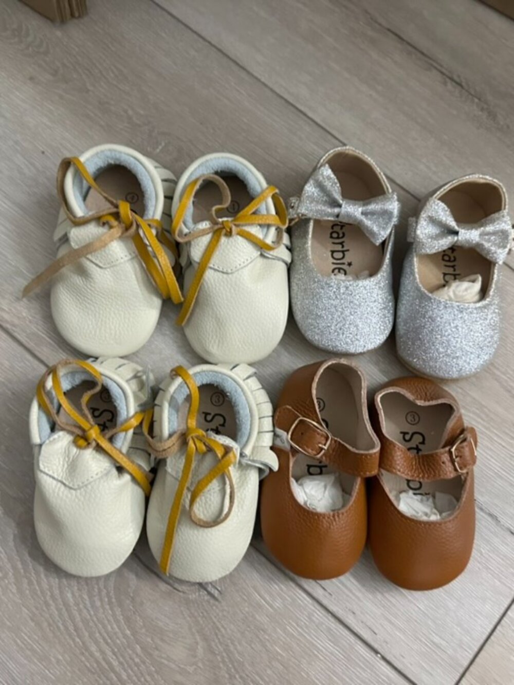 4 pairs Size 3 Size 4 lots Baby Shoes Lots Flash Sale toddler Shoes Mary Janes